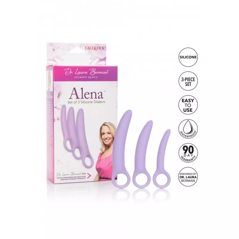 Alena Set de 3 Dilatadores Vaginales de Silicona - Image 3