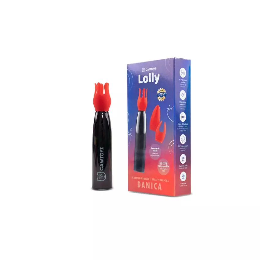 Bala Vibradora Danica: Lujo Compacto y Potencia Superior para tu Placer.