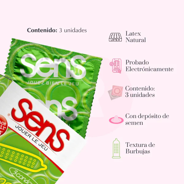 Condones Sens Extase Explosivo x3 Unidades - Image 5