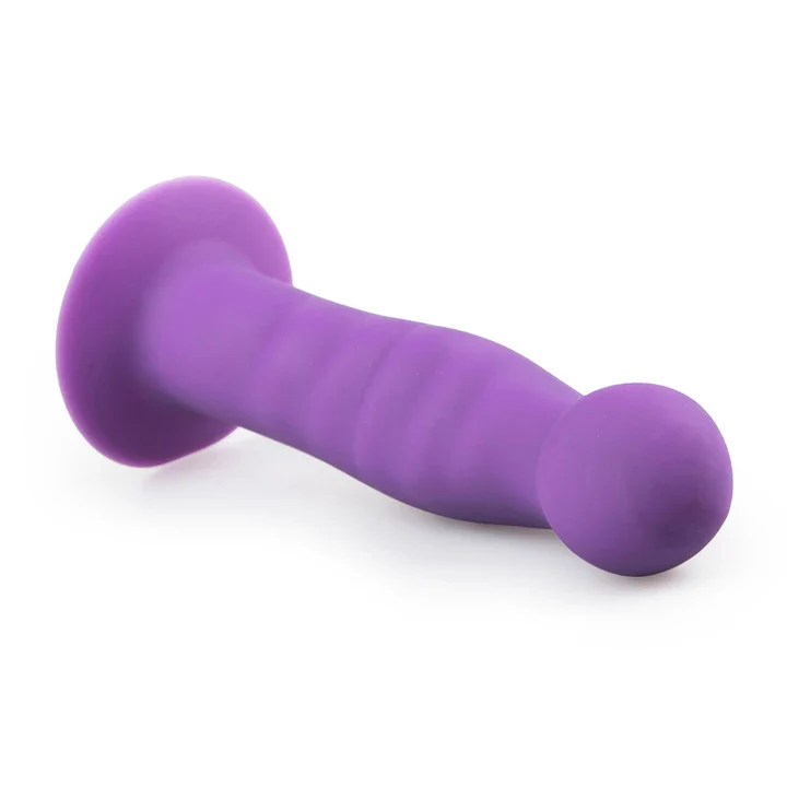 Dildo de Silicona con Ventosa Morado 14 cm- Salvaje Sex Store - Image 3