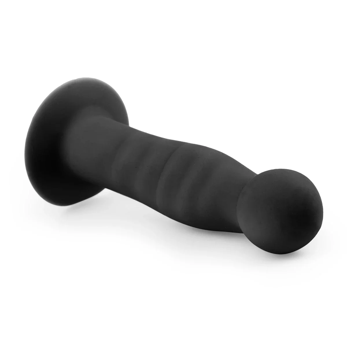 Dildo de Silicona con Ventosa Negro 14 cm- Salvaje Sex Store - Image 3