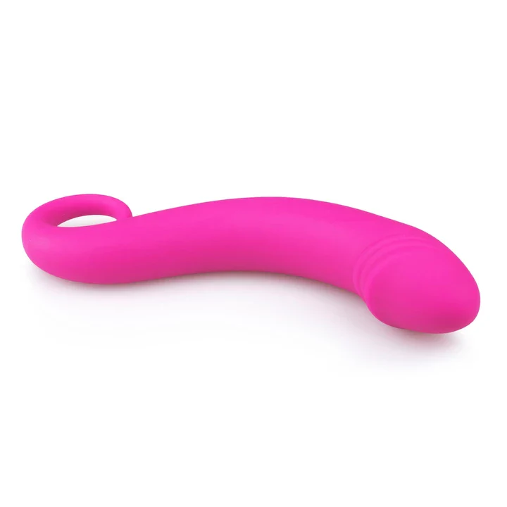 Dildo en Silicona con Aro de Sujeción Rosado-Salvaje Sex Store - Image 3
