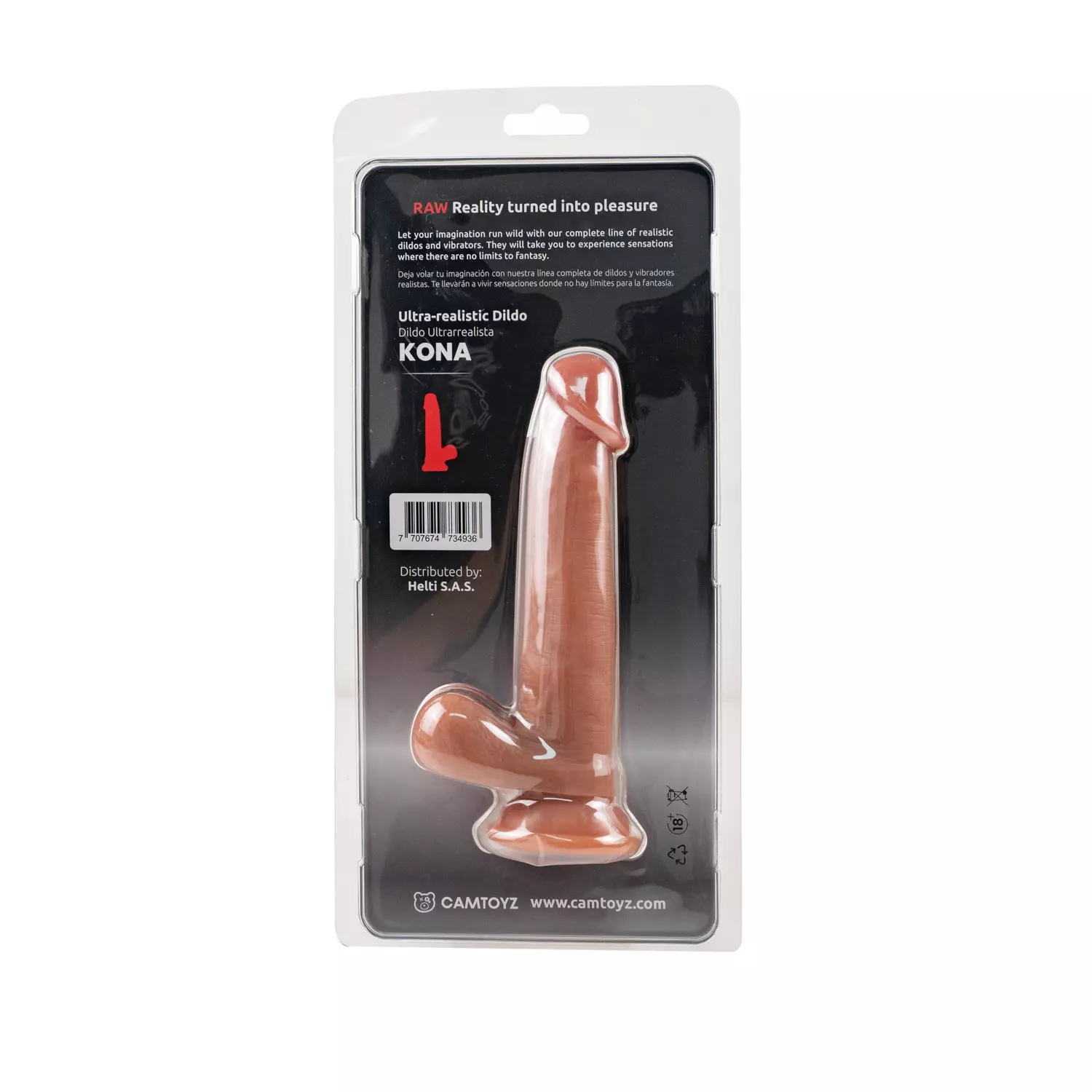 Dildo Realista Kona: La Elegancia de la Anatomía y el Éxtasis de la Doble Densidad 💎 - Image 5