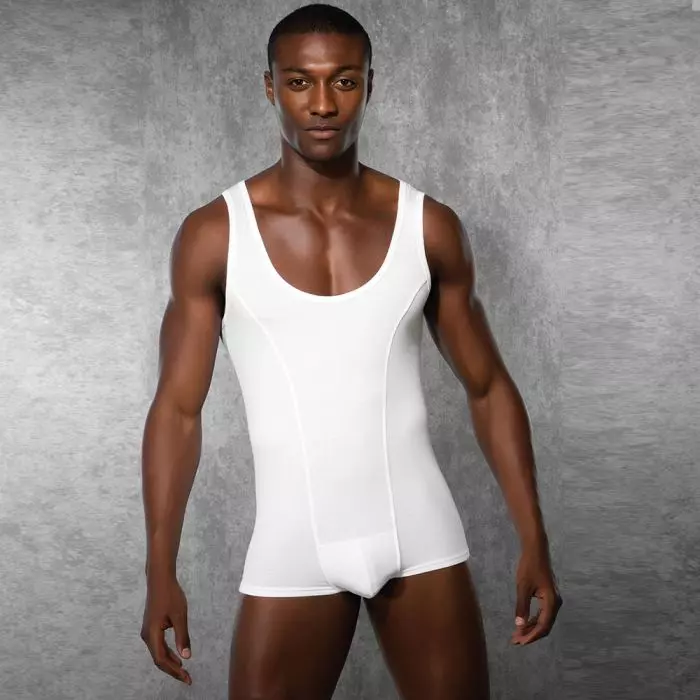 Enterizo Blanco para Hombre Talla M- Salvaje Sex Store