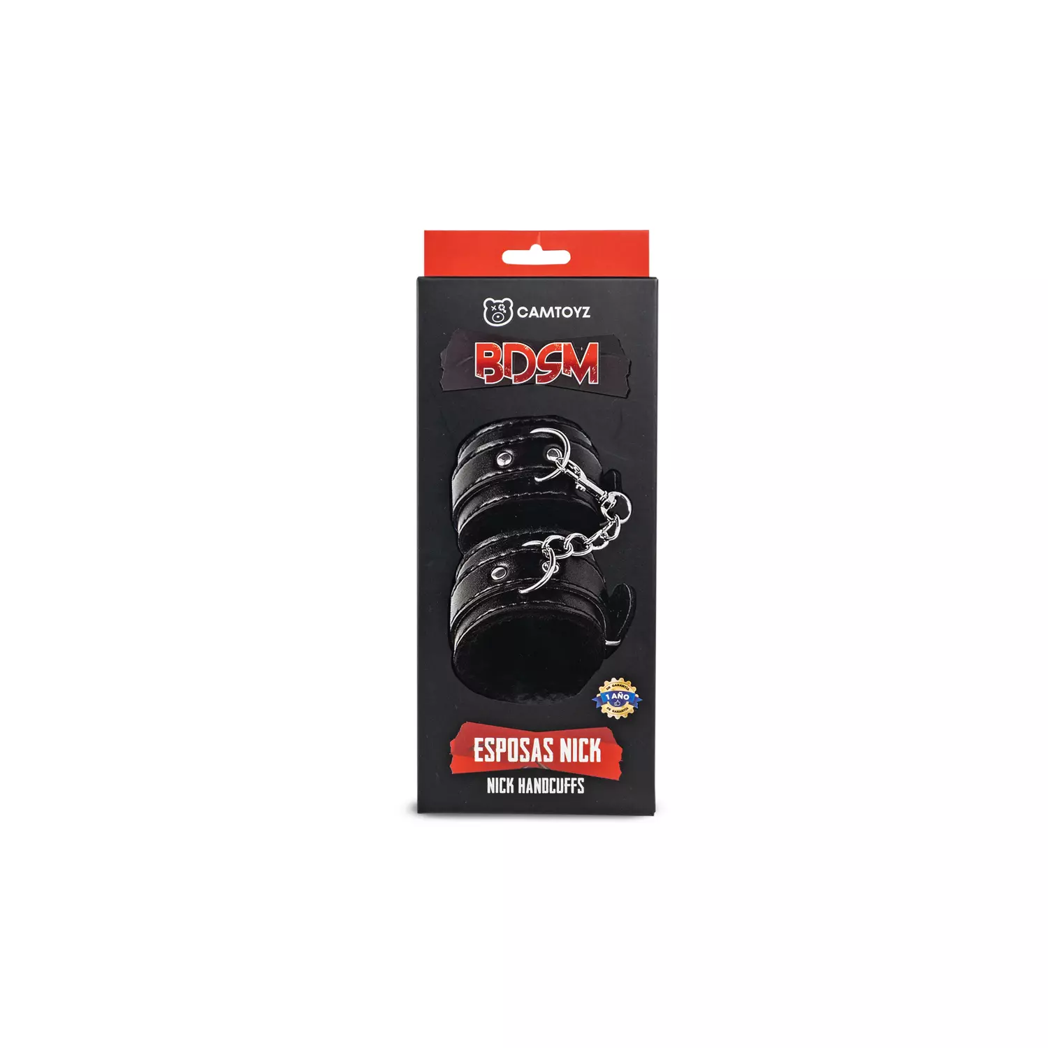 Esposas Nick Élite Negro: Accesorio de Lujo para el Control y la Fantasía - Image 4