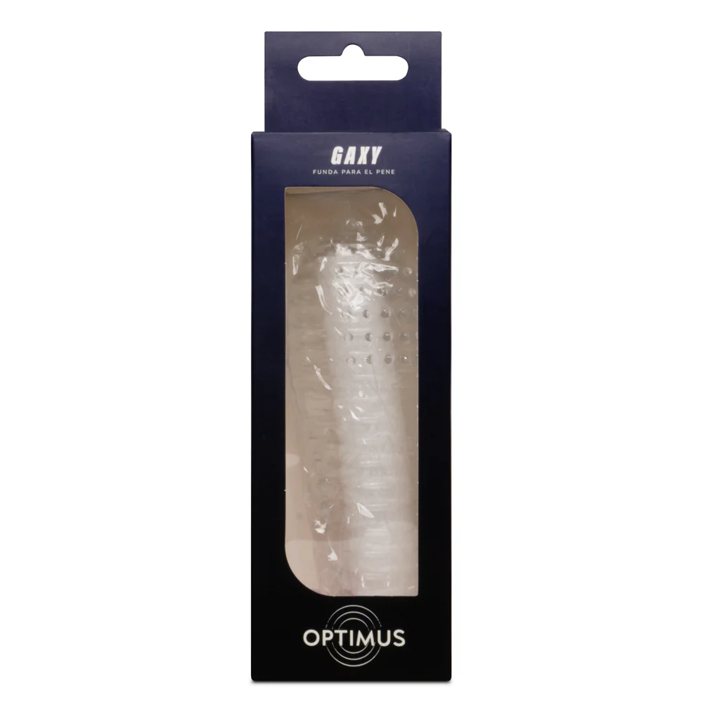 Funda para Pene Gaxy: Lujo Texturizado y Dominio Elegante del Placer en Pareja. - Image 4
