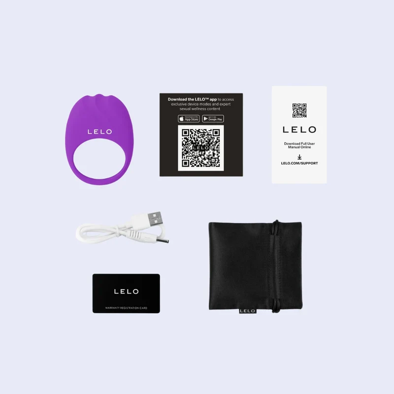 Lelo Lifeguard Anillo Vibrador para Parejas Con Aplicación: Diseñado para potenciar el placer mutuo durante las relaciones sexuales - Image 3
