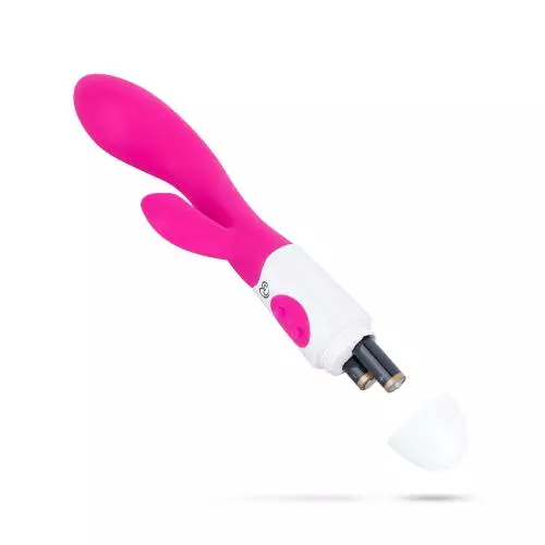 Vibrador Rabbit de Lujo: Orgasmos Profundos con Doble Estimulación | Diseño de Silicona Premium | Easy Toys Lily - Image 4