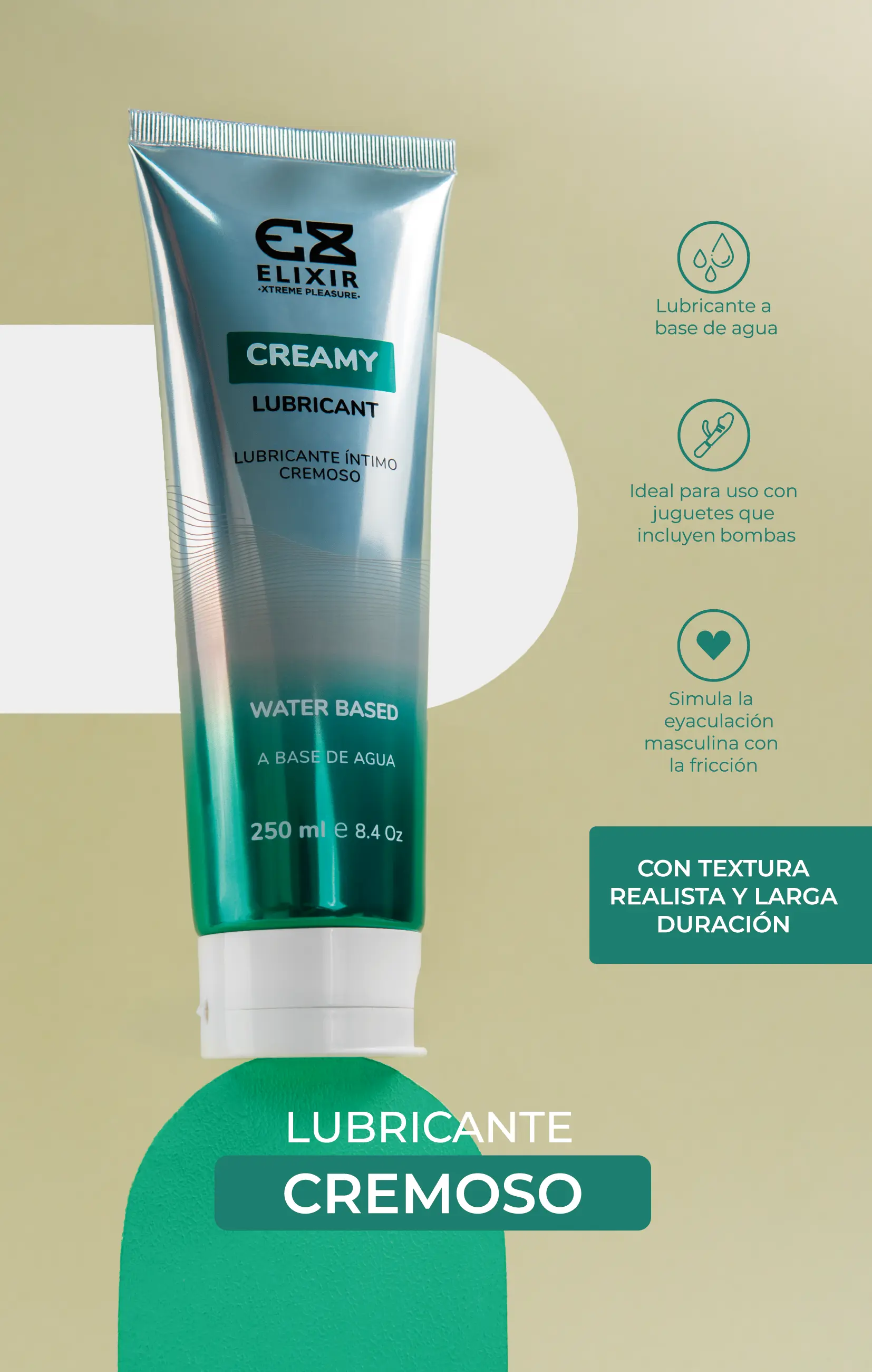 Lubricante Cremoso De 250ml - Image 3
