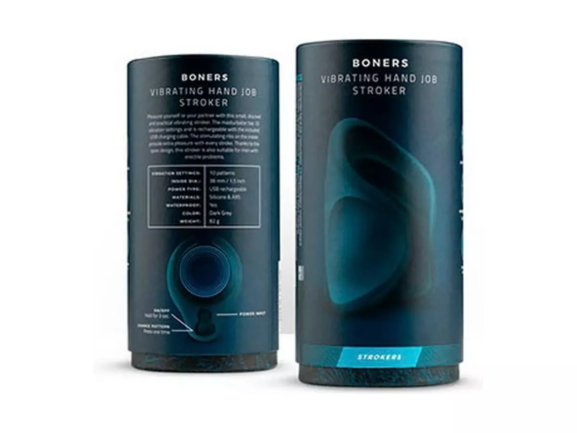 Masturbador Bonners Recargable En silicona Super suave Easy Toys- Salvaje Sex Store - Image 7