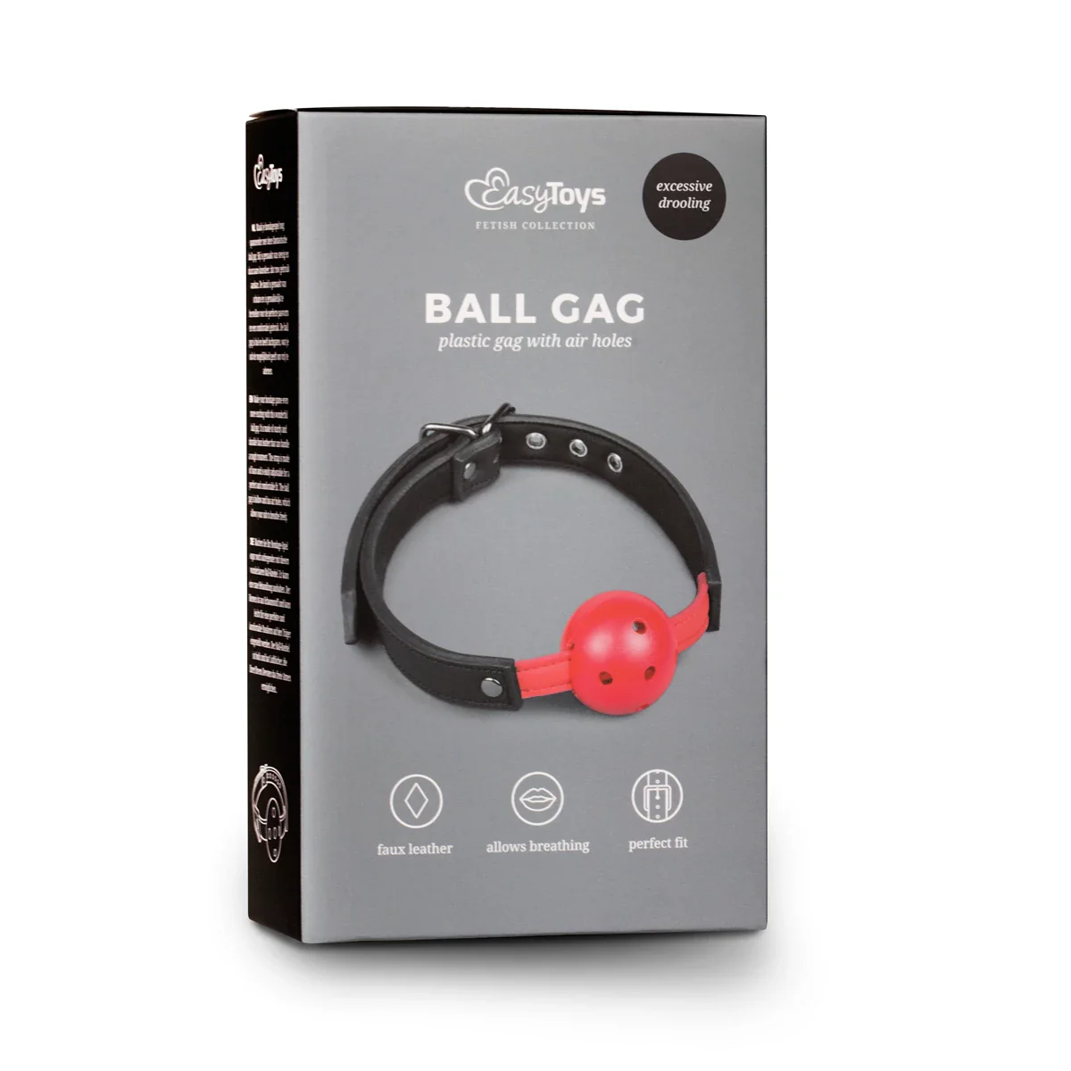 Mordaza Traspirable Roja Easy Toys- Salvaje Sex Store