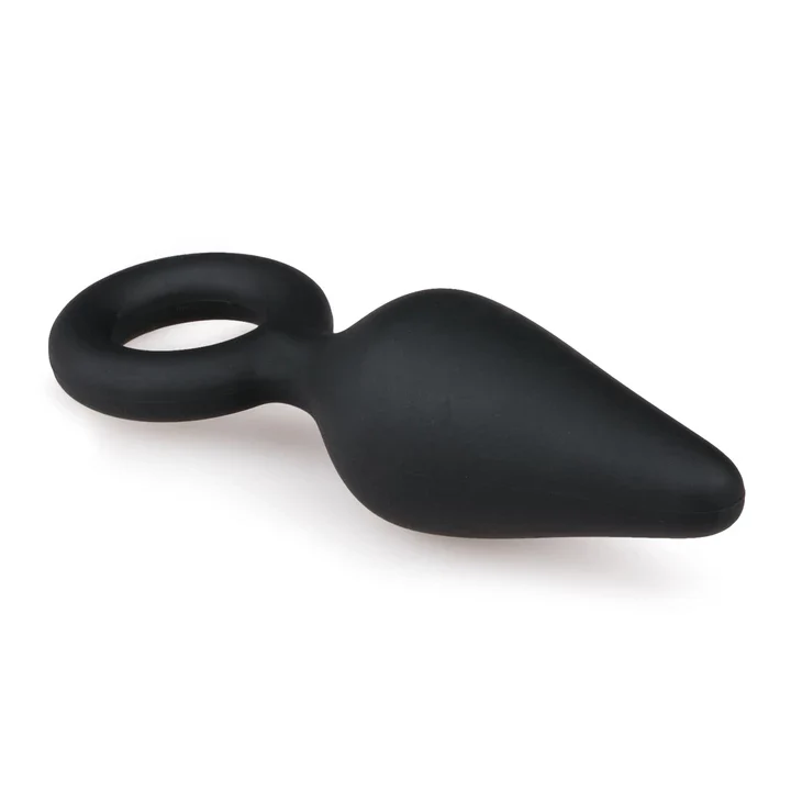 Plug Anal Silicona Talla L Negro con Aro de Sujeción- Salvaje Sex Store - Image 3