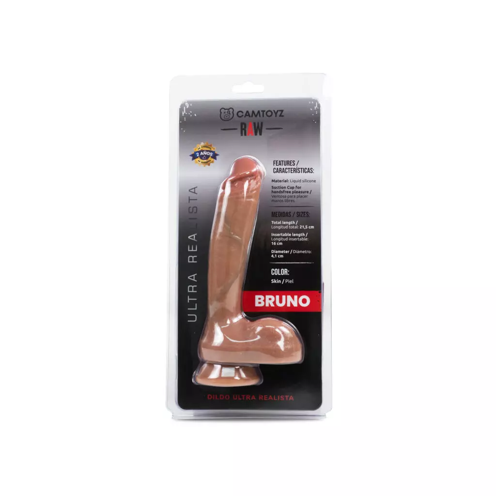 Dildo Realista Bruno: La Elegancia de la Curvatura y el Éxtasis del Punto G 💎