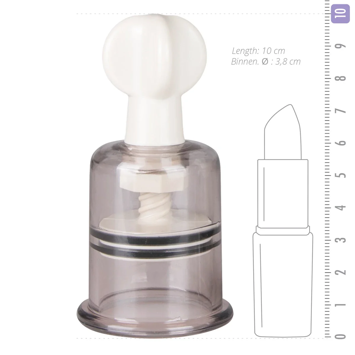 Succionador para Clítoris y Pezones Medianos x 2- Salvaje Sex Store - Image 3