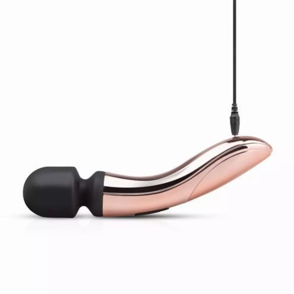 Vibrador Clitorial Curvo Nouveau Rosy Gold de Diseño Ergonómico y Lujo - Image 3