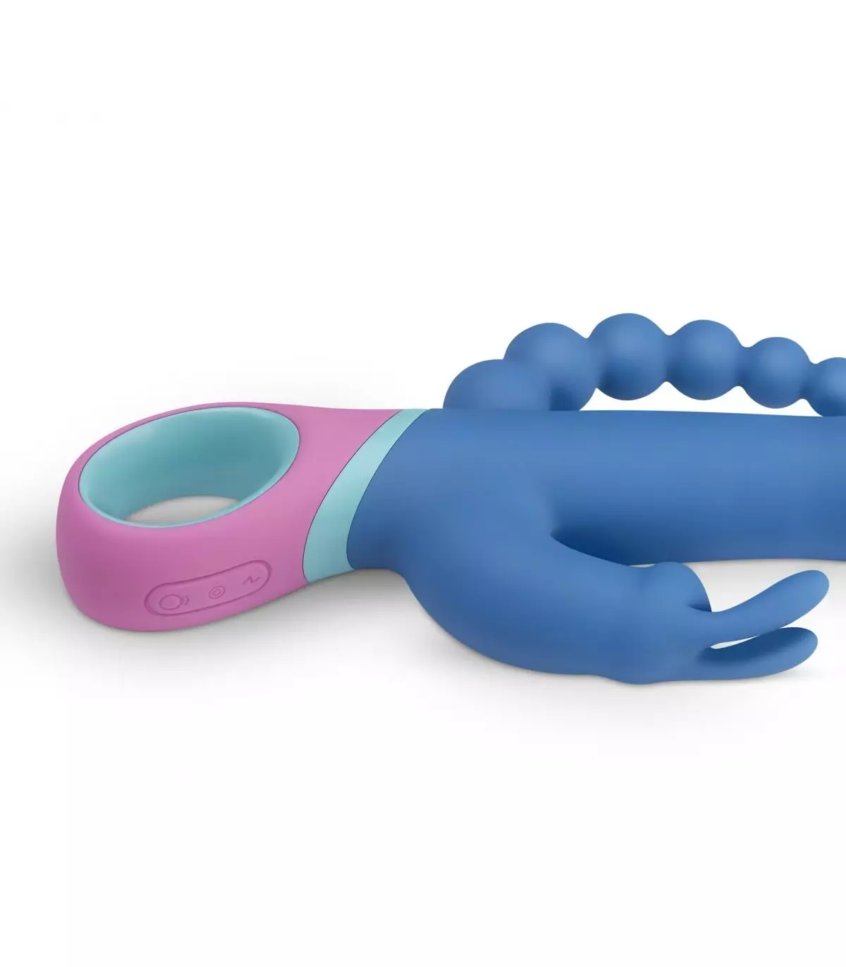 Vibrador de Tiple Estimulación Recargable en Silicona- Salvaje Sex Store - Image 4