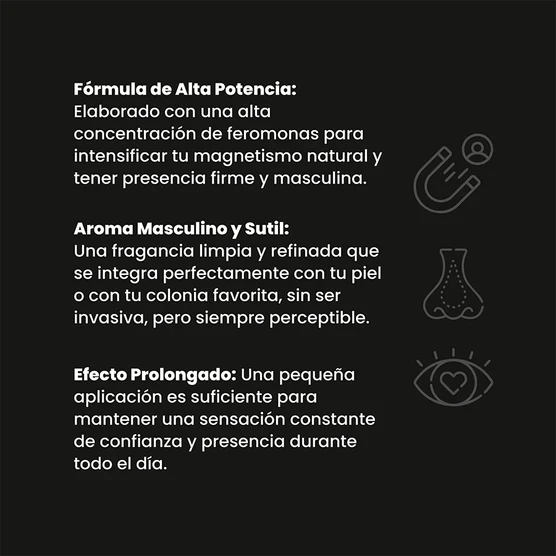 Vicious X Perfume con Feromonas para Hombre 10 ml: ¡El Roll-On de Seducción Oscura para Dominar! - Image 3